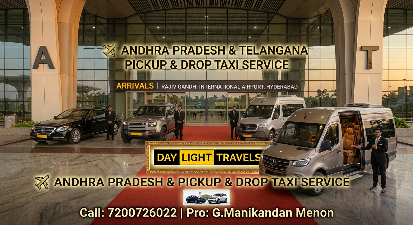 Andhra Pradesh Telangana Airport Taxi