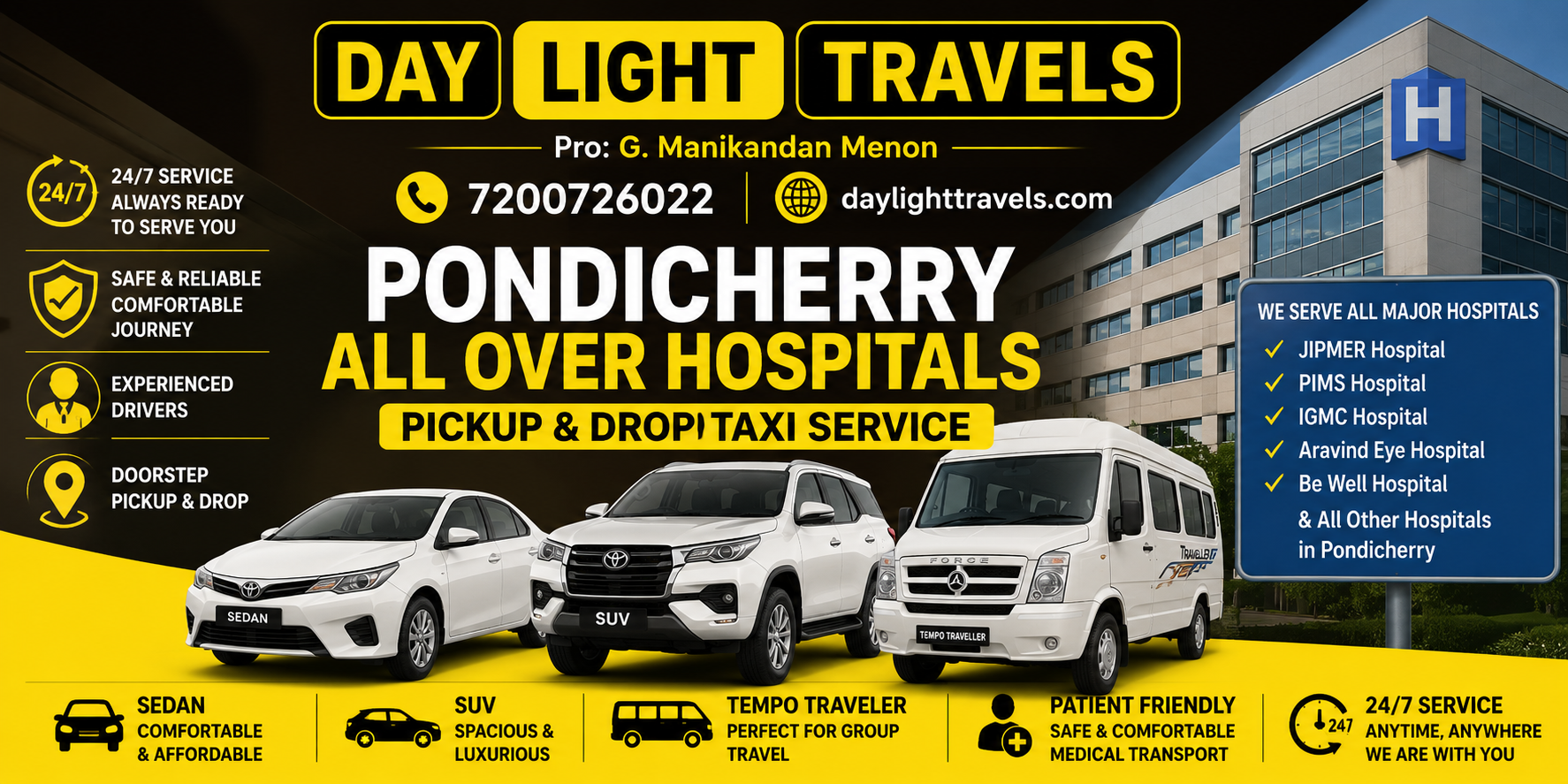 Daylight Travels Banner