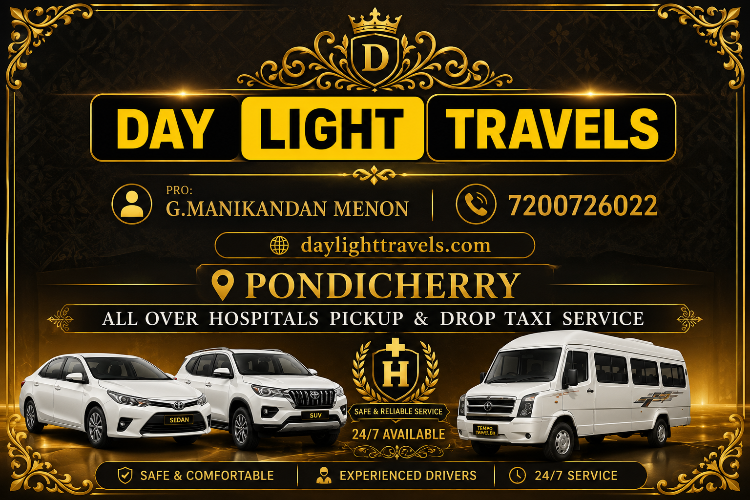 Daylight Travels Banner
