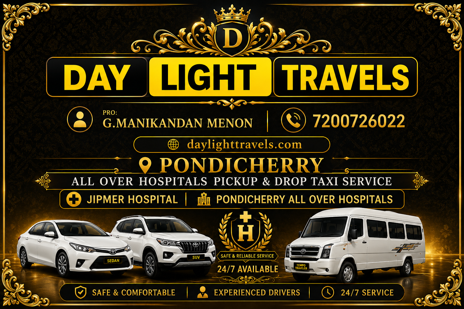 Daylight Travels Banner